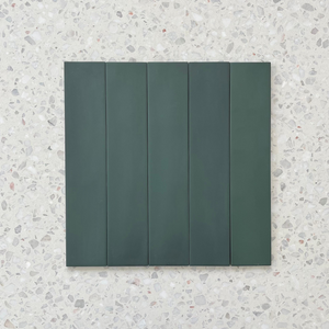 Valley Forest Green Subway Porcelain - Stone and Tile Projects 