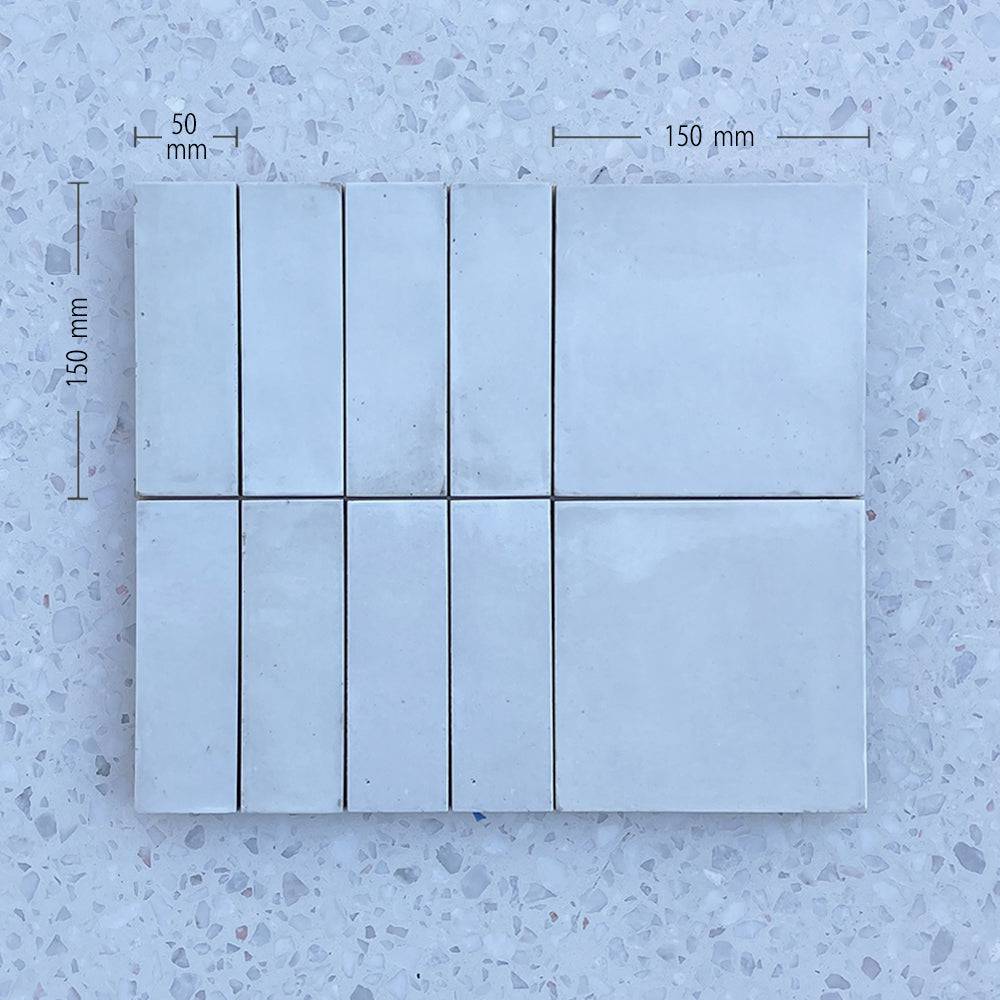 Zellige Kasbah White Porcelain Buy Wall Tiles Porcelain Tiles