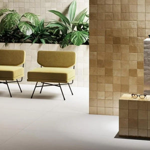 Caramel Zellige Moroccan Porcelain 100x100 - Stone and Tile Projects 