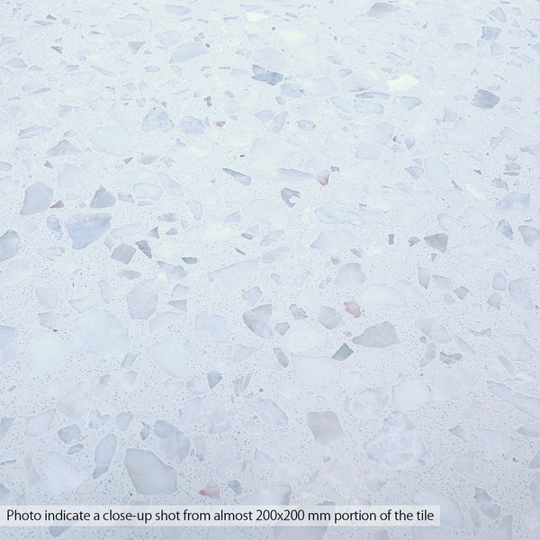 Fine Grain White Terrazzo STP-07