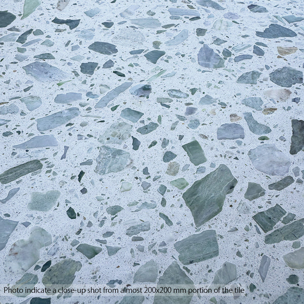 Forest Green Coarse Grain Terrazzo STP 38