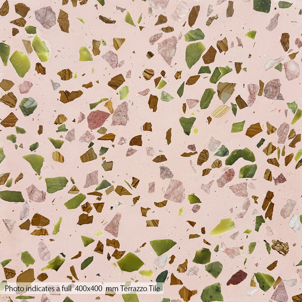 Forest Pink Terrazzo STP-22 - Stone and Tile Projects 