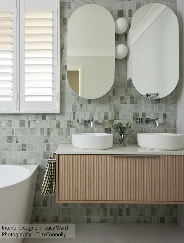 Paradiso Green Scarpa Plus - Stone and Tile Projects 