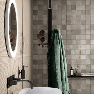 Titanio Zellige Moroccan Porcelain 100x100 - Stone and Tile Projects 