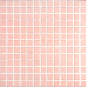Lisa 2552-A Pink Glass Mosaic Pool Tile