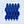 Blue Gloss Leaf Porcelain Mosaic