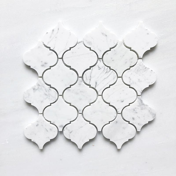 CARRARA BIANCO ARABESQUE