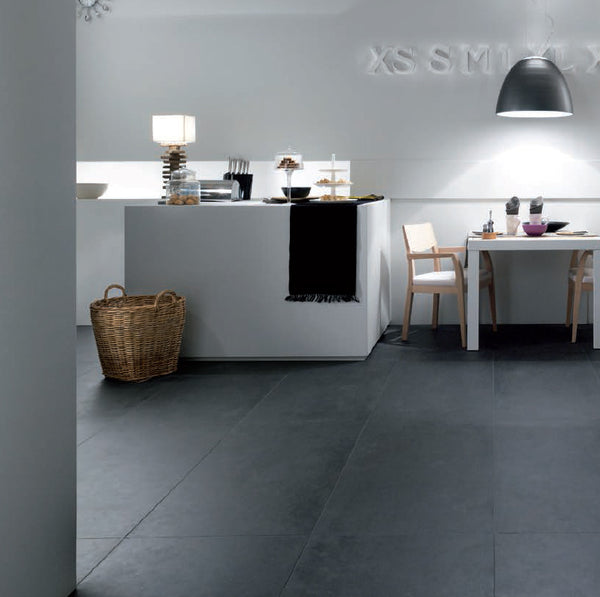 Calcestruzzo Black Italian Porcelain