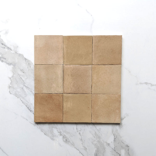 Caramel Zellige Moroccan Porcelain 100x100