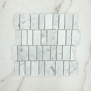 Carrara Bianco Scarpa Marble Mosaic