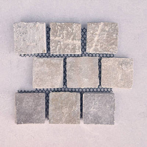 Porphyry Gold Cobblestone - Stone and Tile Projects 