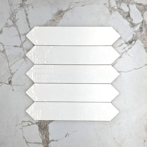 Crackle Nieve Decor Picket Porcelain