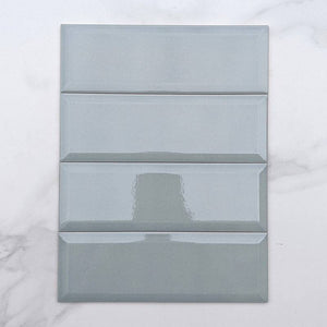 Craquele Aqua Marina Bevelled Spanish Subway Ceramic 300x100 - Stone and Tile Projects 