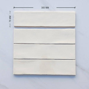 Craqule Nacar Moroccan Porcelain 300x75 Dimension