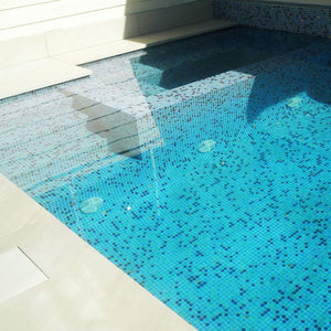 Deco-Mix 25001-C Glass Mosaic Pool Tile
