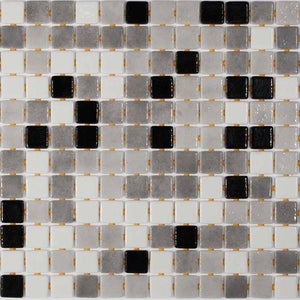 Deco-Mix 25008-D Glass Mosaic Pool Tile - Stone and Tile Projects 