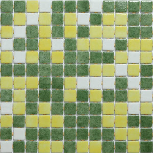 Deco-Mix 25011-D Glass Mosaic Pool Tile - Stone and Tile Projects 