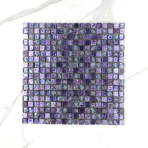Exotic Lilac Purple Mosaic