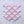Fan Shape Pink Porcelain Mosaic