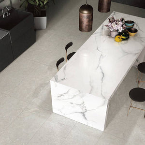 Fior Di Bosco Light Grey Rectified Porcelain - Stone and Tile Projects 