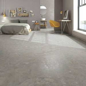 Fior Di Bosco Mid Grey Rectified Porcelain - Stone and Tile Projects 