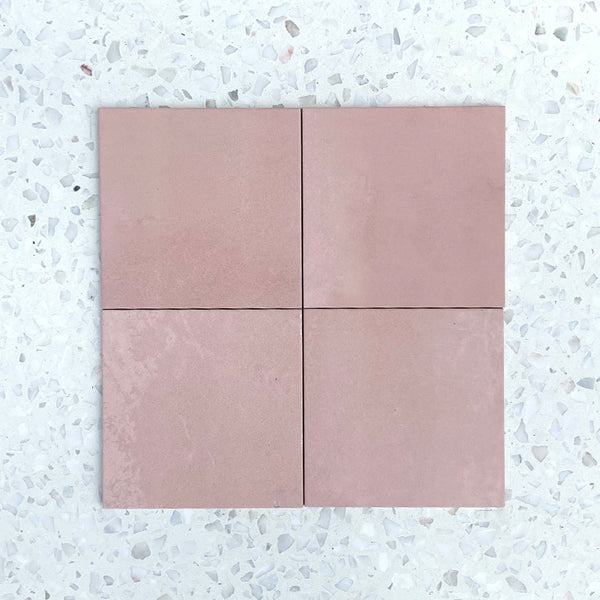 Pastel Pink 147x147 Spanish Porcelain