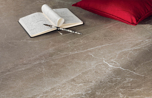 Frammenti Greige Limestone Italian Porcelain