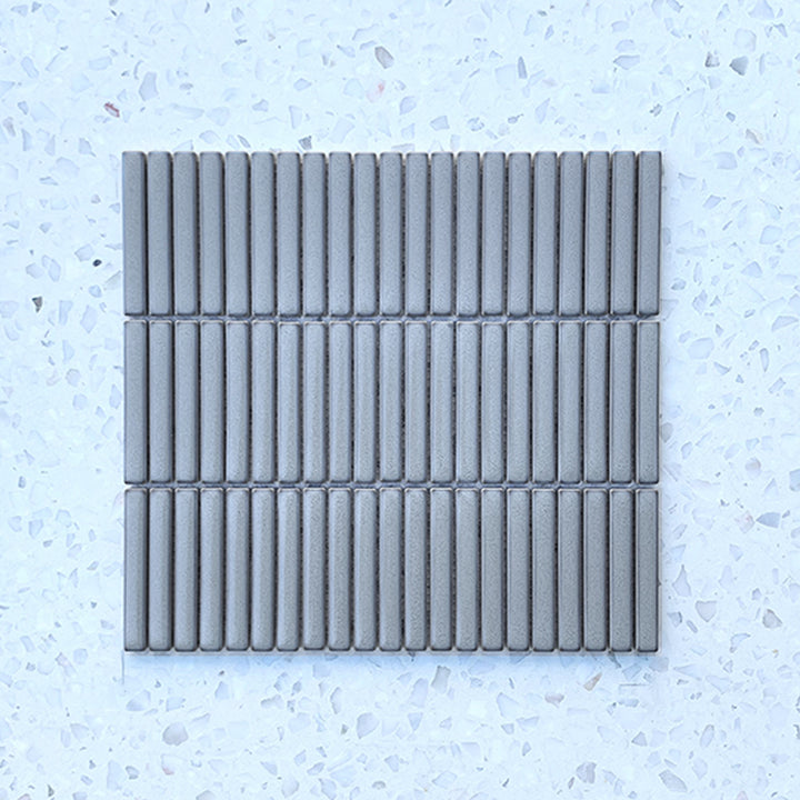 Grey Stix Porcelain Mosaic 92x12