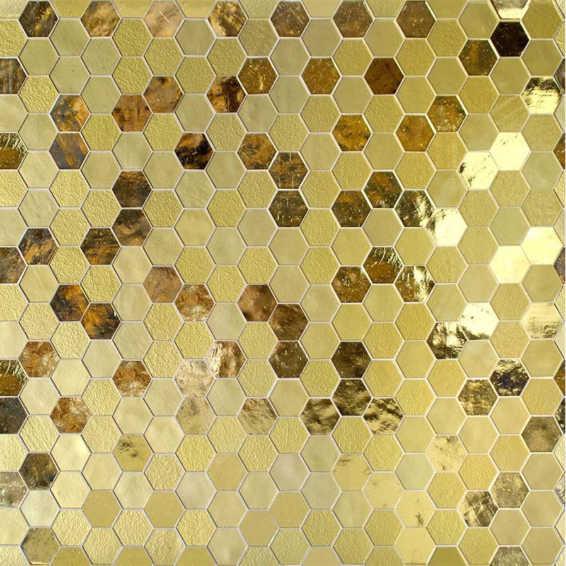 Immense Gold Handmade Glass Mosaic Variation