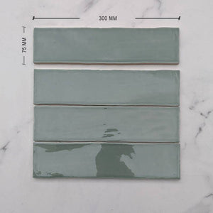 Jade Moroccan Porcelain 300x75 Dimension