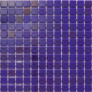 Metallic Azurita Glass Mosaic Pool Tile - Stone and Tile Projects 
