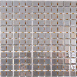 Metallic Inox Glass Mosaic Pool Tile - Stone and Tile Projects 