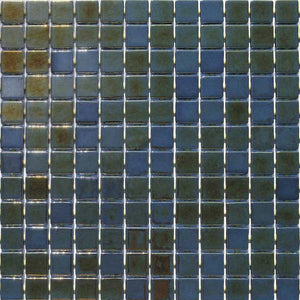 Metallic Lava Glass Mosaic Pool Tile - Stone and Tile Projects 