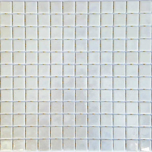 Metallic Nickel Glass Mosaic Pool Tile - Stone and Tile Projects 
