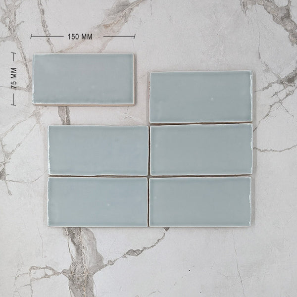 Menta Moroccan Porcelain 150x75 Dimension