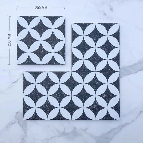 Moroccan Porcelain Pattern 1 Dimension