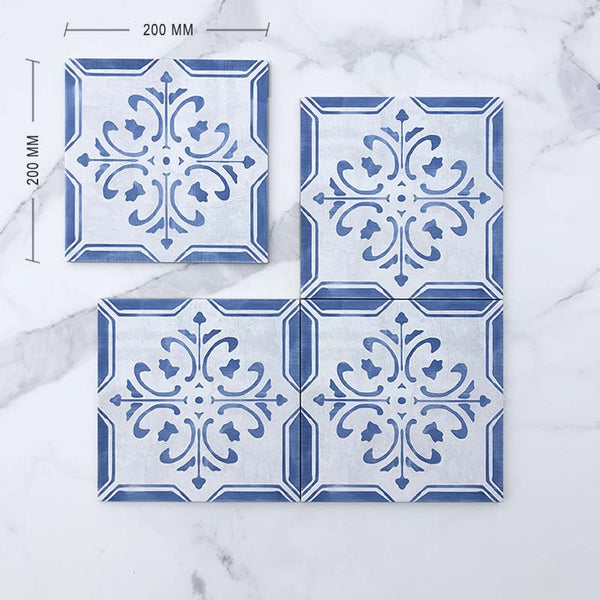 Moroccan Porcelain Pattern 10 Dimension