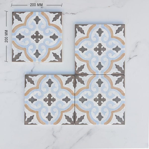 Moroccan Porcelain Pattern 22