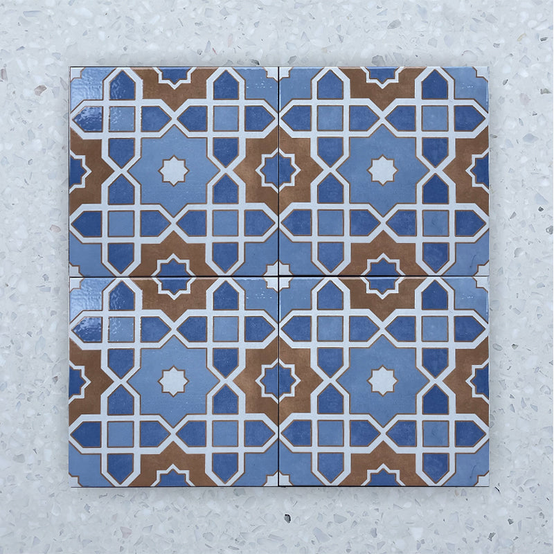 Moroccan Porcelain Pattern 64
