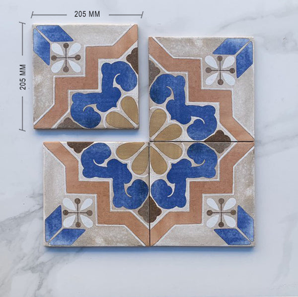 Moroccan Porcelain Pattern 37