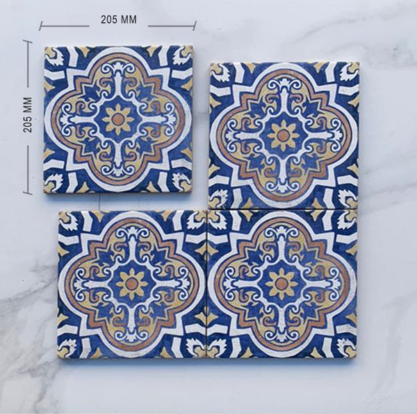 Moroccan Porcelain Pattern 39