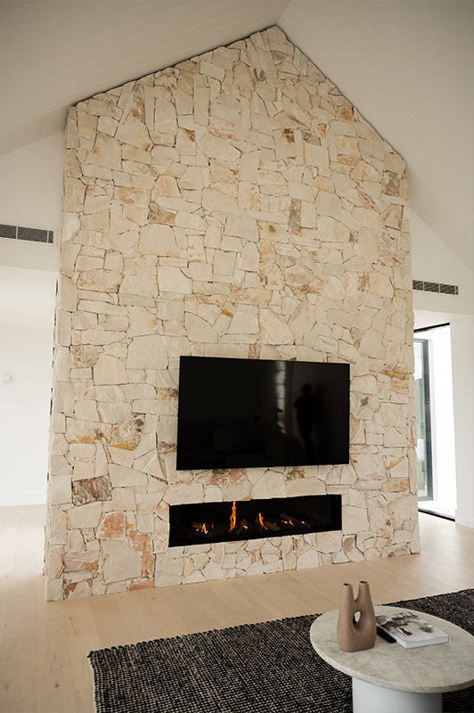 Pebblestone Wall Cladding Multicolour Sandstone Wall Cladding | Buy Natural Stone Wall Cladding ...