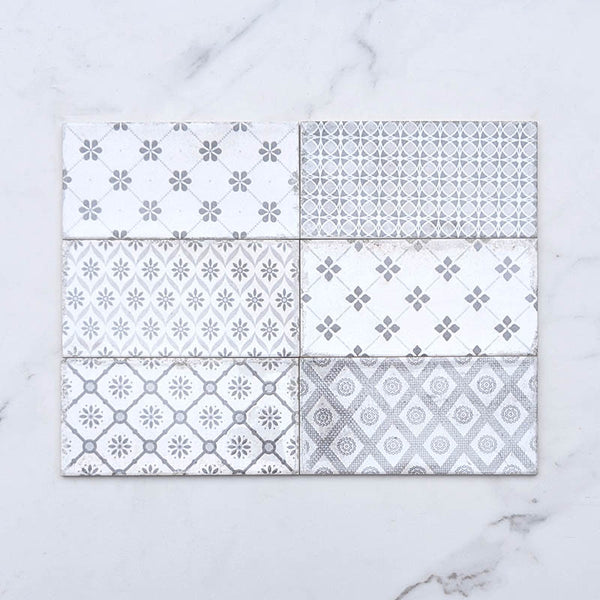 Nebbia Grey Decor Spanish Subway Ceramic 200x100