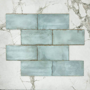 Newtown Azure Subway Porcelain 200x100 - Stone and Tile Projects 