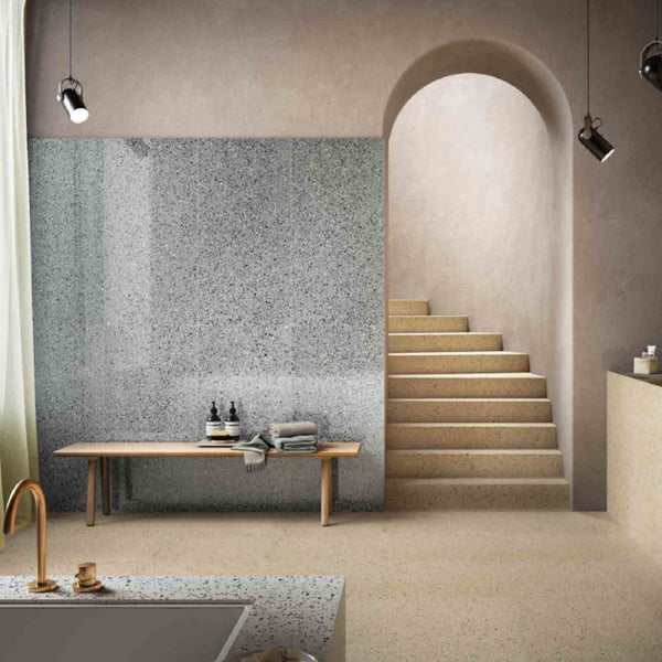 Verona Grey Vitrified Terrazzo Porcelain