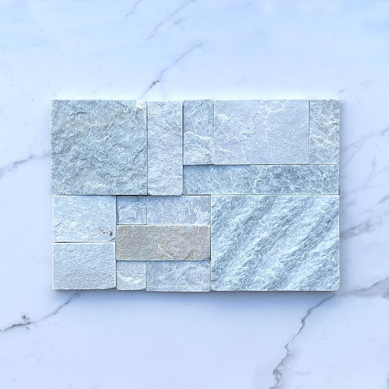 Modular White Quartzite Cladding