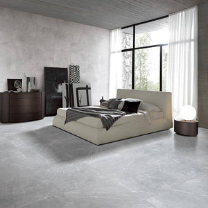 Pietra Light Grey Porcelain - Stone and Tile Projects 