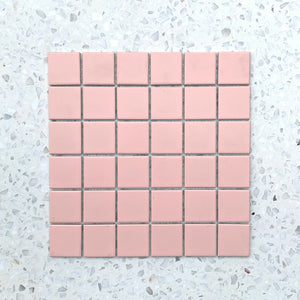 Pink Porcelain Mosaic