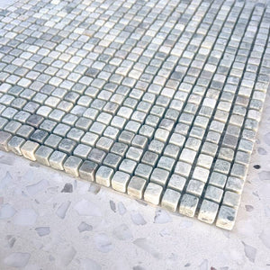 Paradiso Green Pixel Marble Mosaic - Stone and Tile Projects 