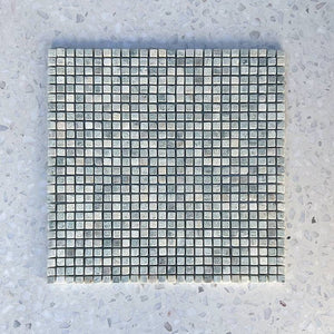 Paradiso Green Pixel Marble Mosaic - Stone and Tile Projects 